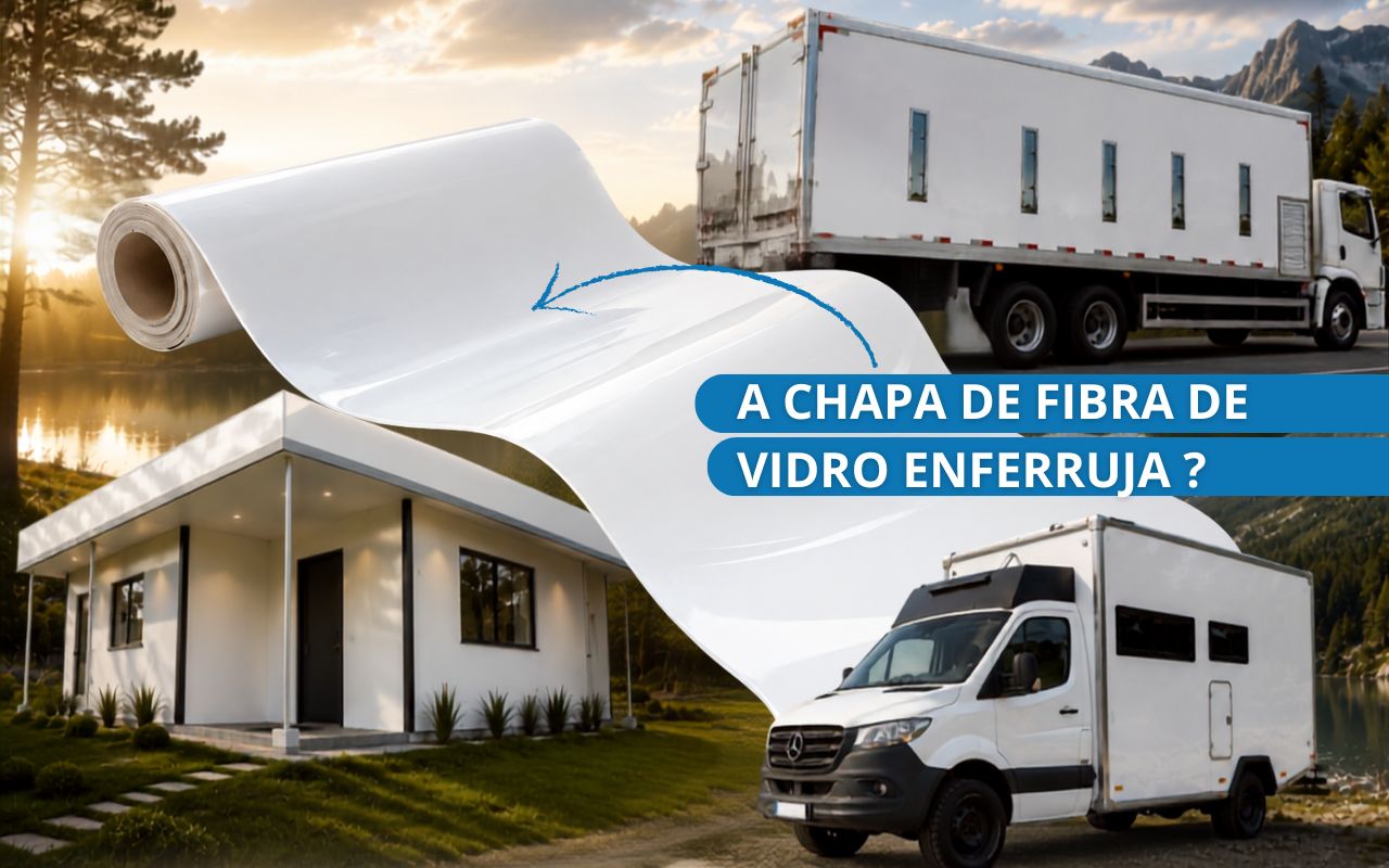 Chapa de Fibra de Vidro Sulfibra Enferruja?