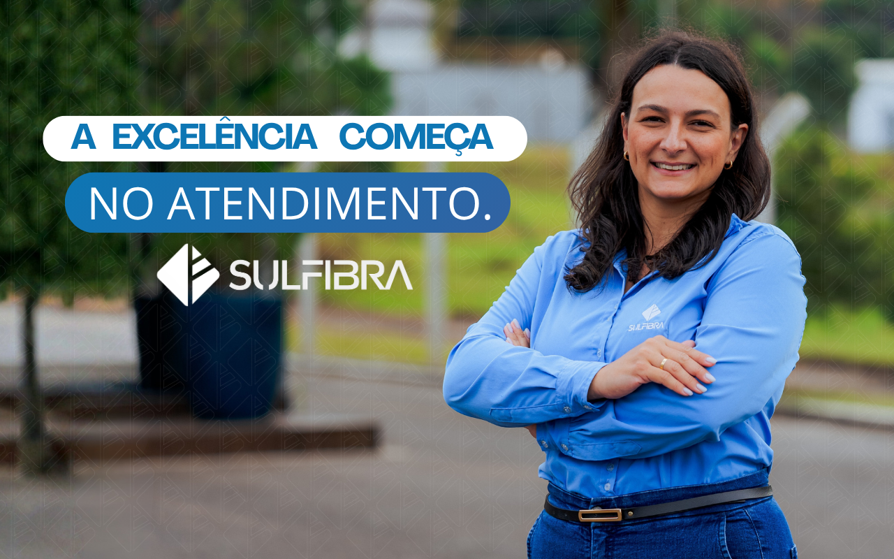 A excelência começa no atendimento!