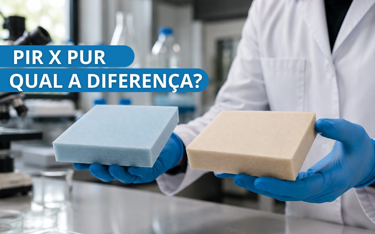 PIR x PUR: qual a diferença e qual é a melhor opção para o seu projeto?